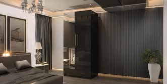 XD4 Wardrobe 2 Door in situ