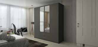 London Wardrobe 4 Door view 3