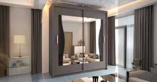 Batumi Wardrobe 2 Door in situ