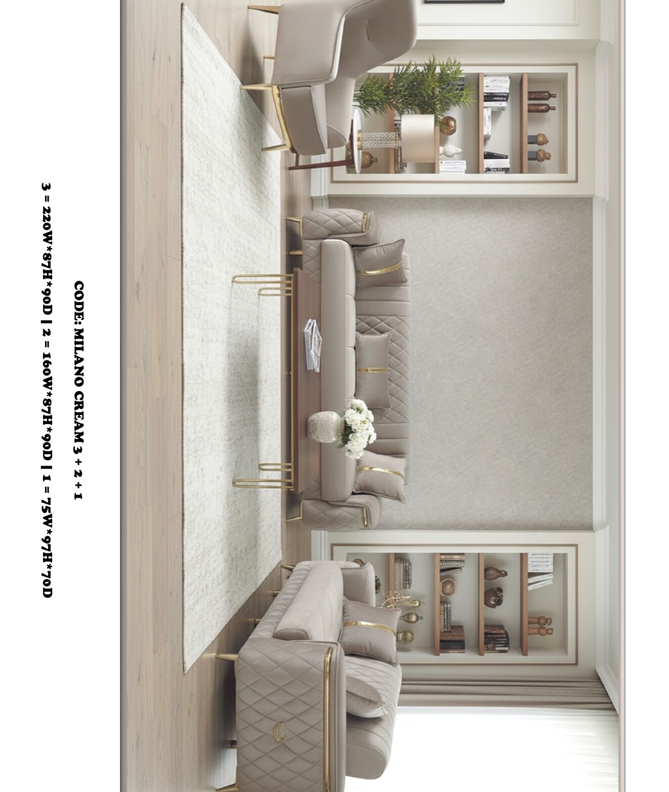 Milano Sofa Collection view 3