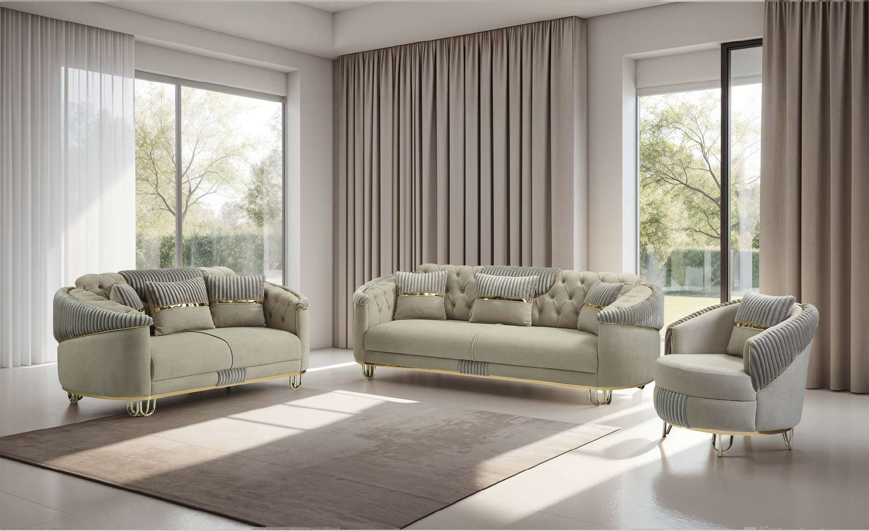Alfa Sofa Set