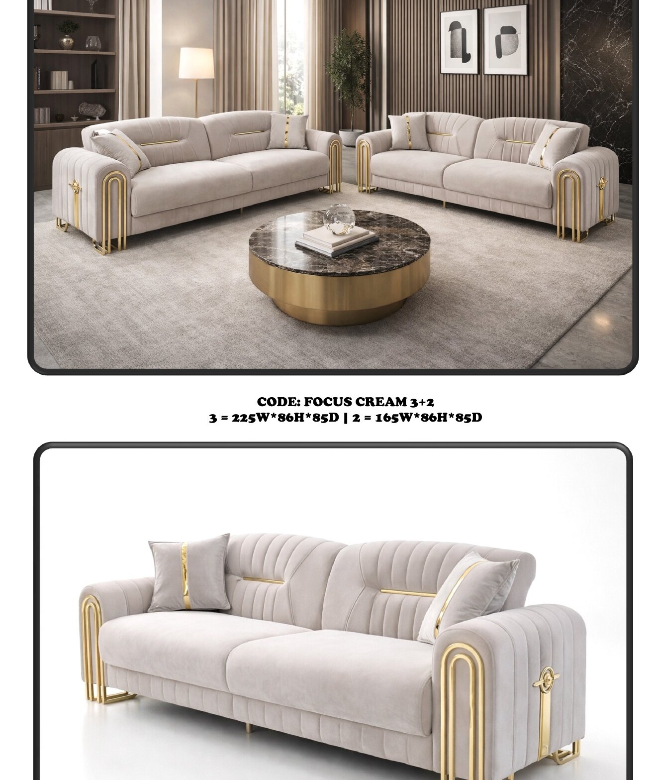 Focus Sofa Set