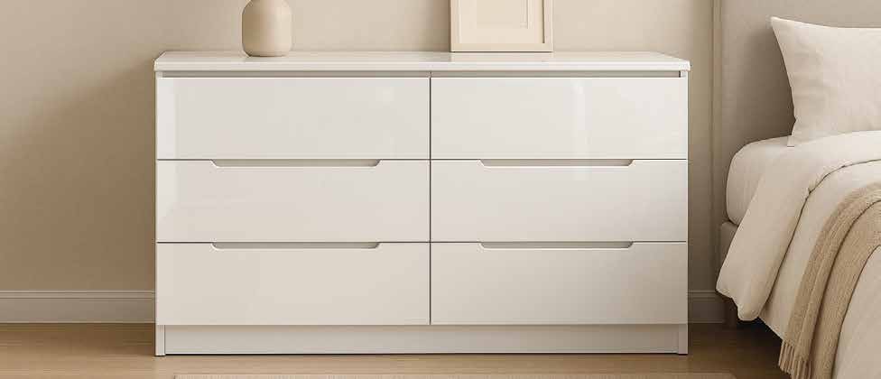 CD03 Chester Drawers 3+3