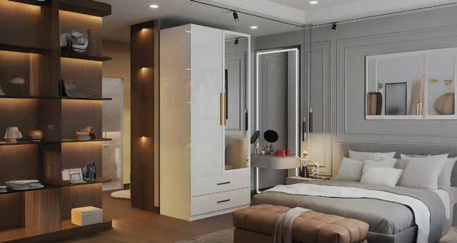 XD3 Wardrobe 2 Door