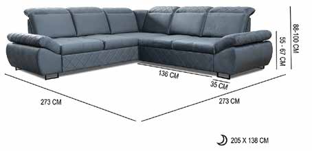 Selly Sofa Bed in situ