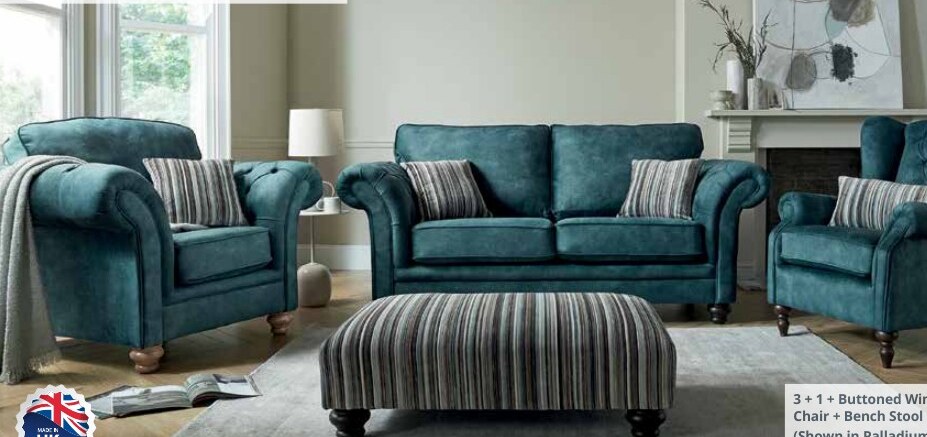 Buckingham Handcrafted Sofa