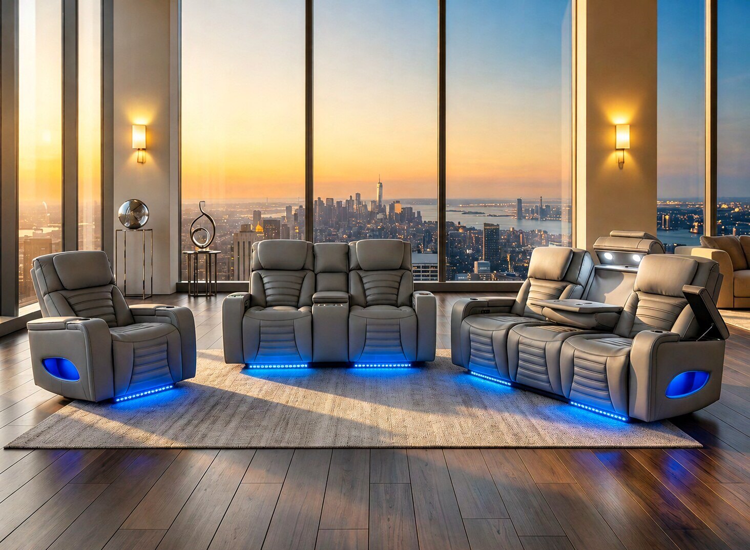 Hermes Electric Recliner Sofa