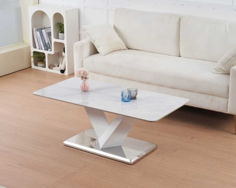 Magnus Sintered Stone Coffee Table in situ