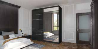 Infinity Wardrobe 2 Door in situ