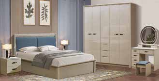 Louis Bedroom Set in situ