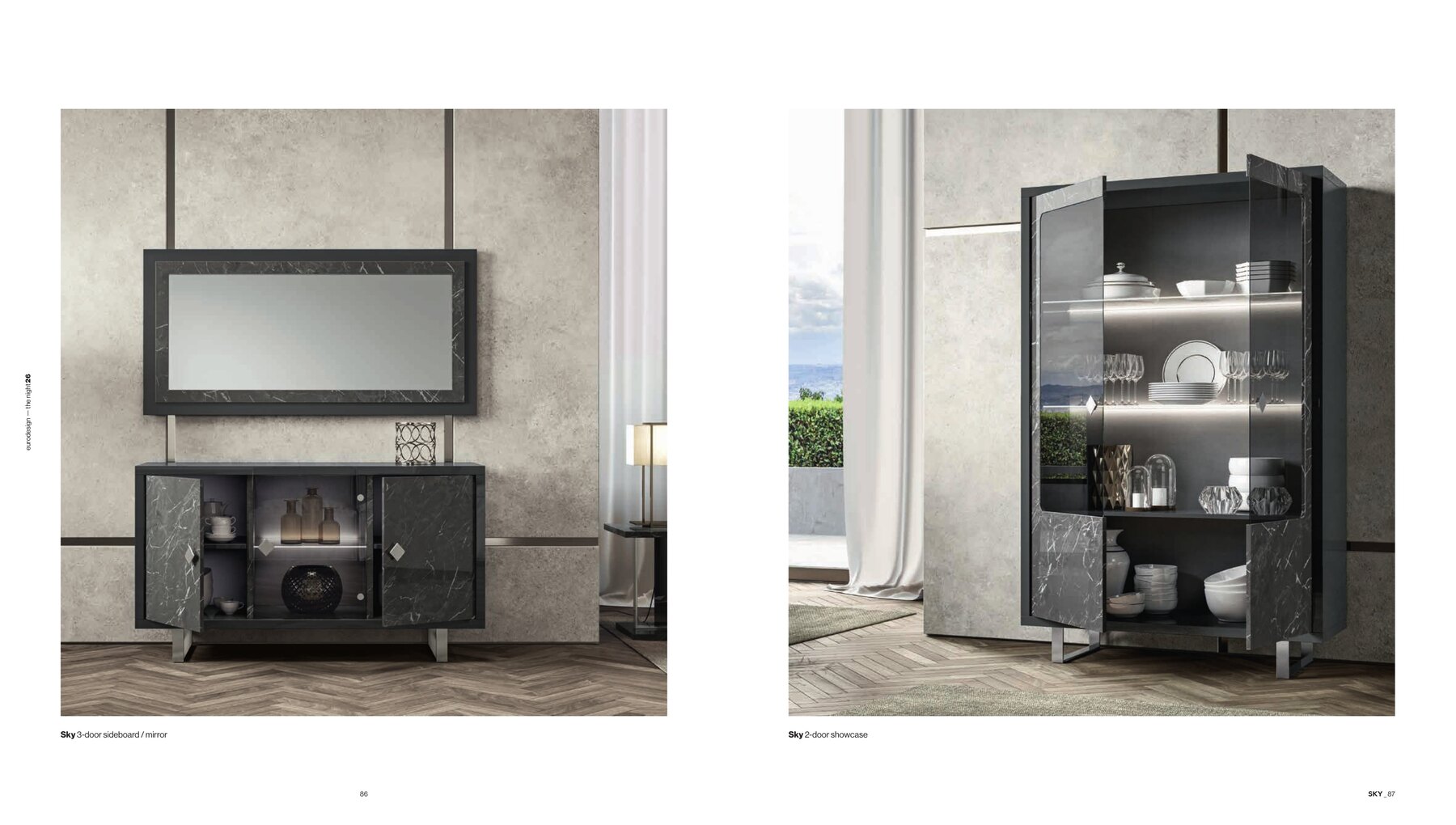 Sky Italian Sideboard