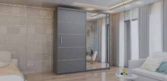 Vision Wardrobe 2 Door view 3