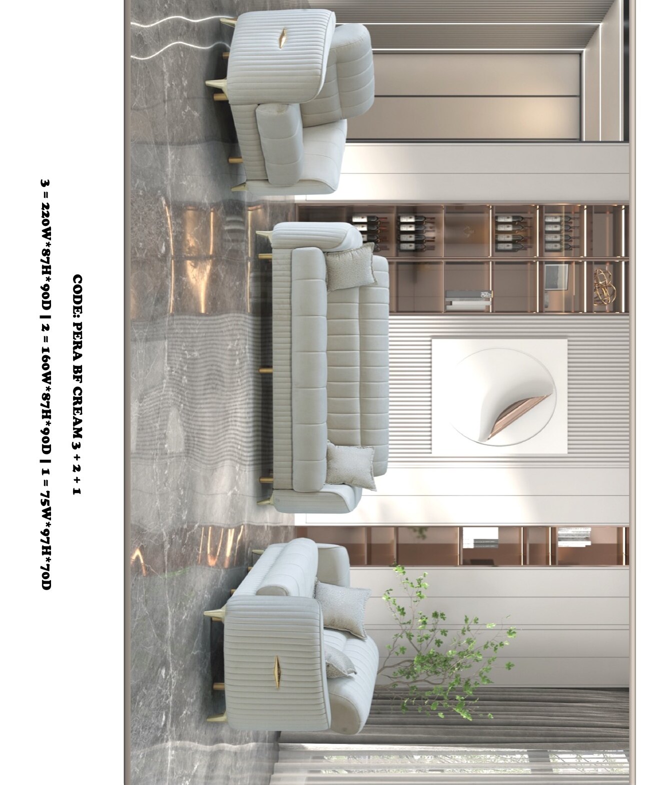 Pera Sofa Collection in situ