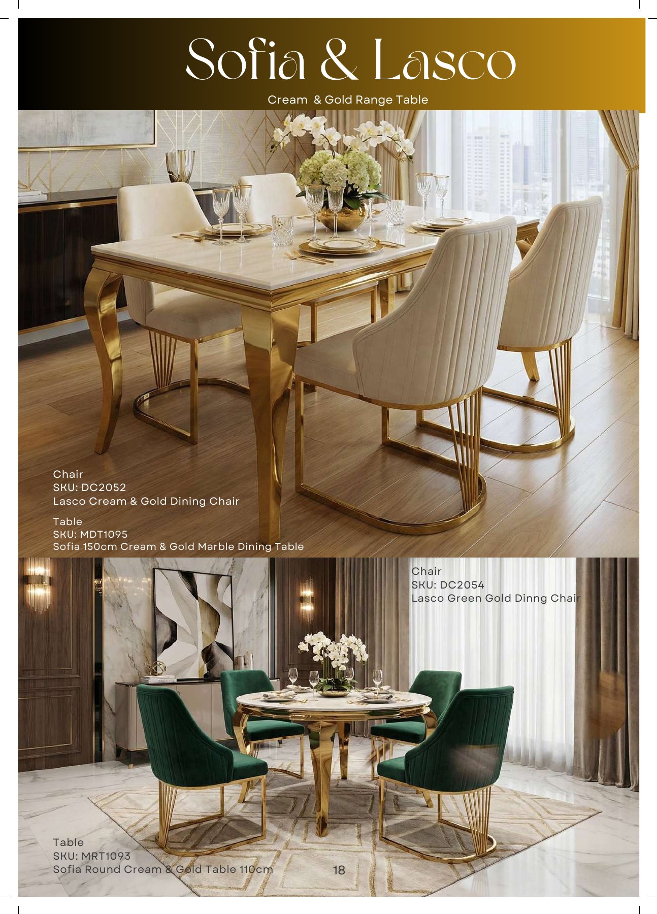 Lasco Velvet Dining Chair in situ