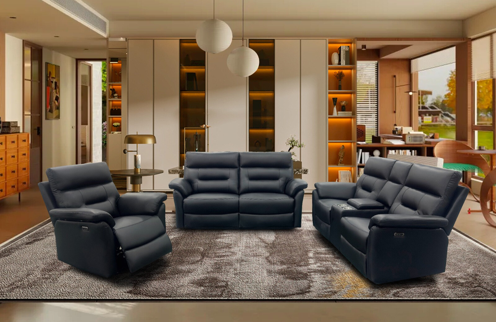 Sofia Electric Recliner Sofa
