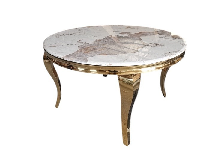 Clara Marble Dining Table view 4