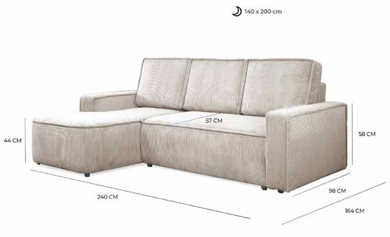 Nubo Sofa Bed in situ