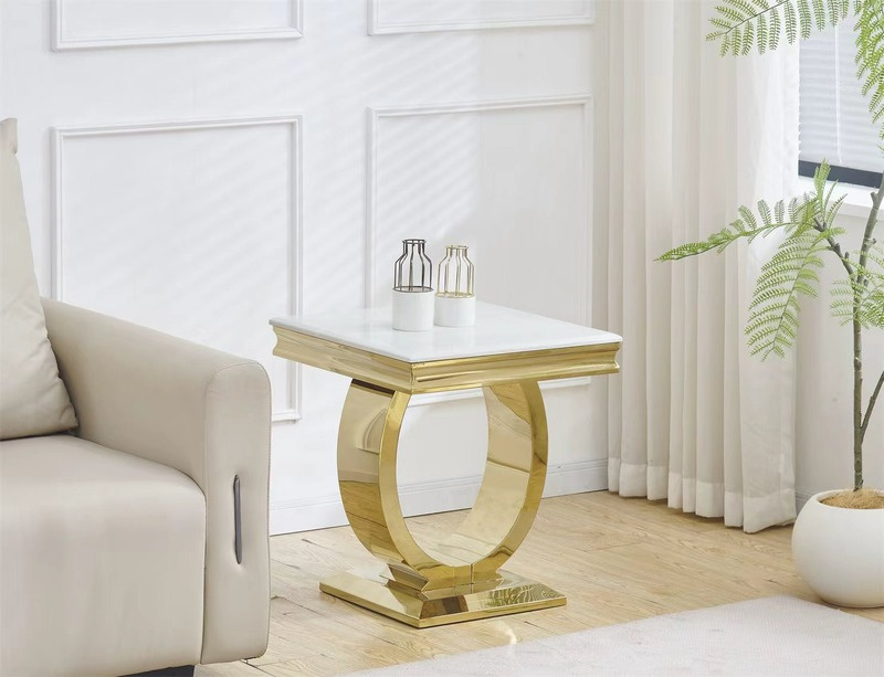 Clara Marble Side Table view 3