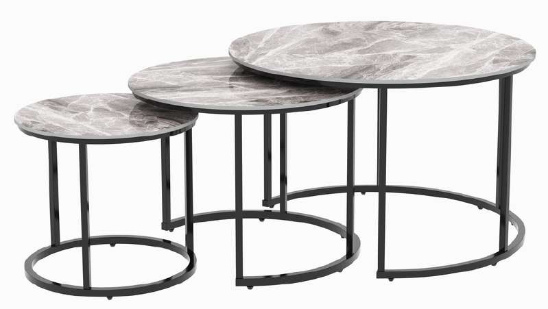 Clark Set of 3 Tables in situ