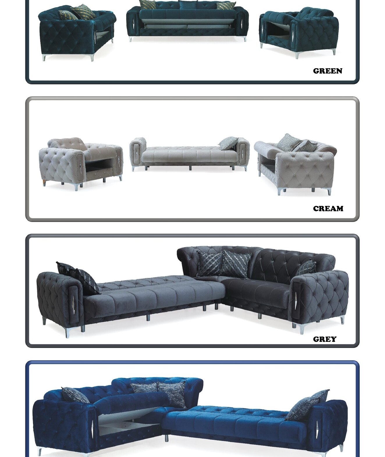 Lotto Chesterfield Sofa view 7