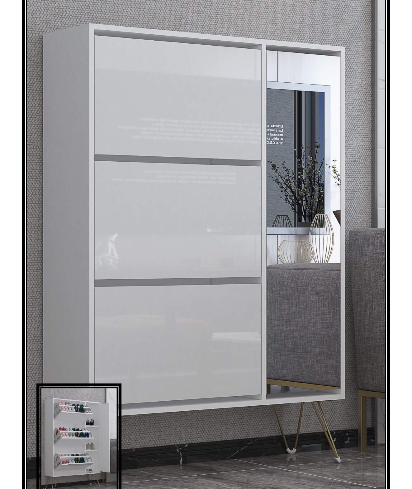 Combi Shoe Rack