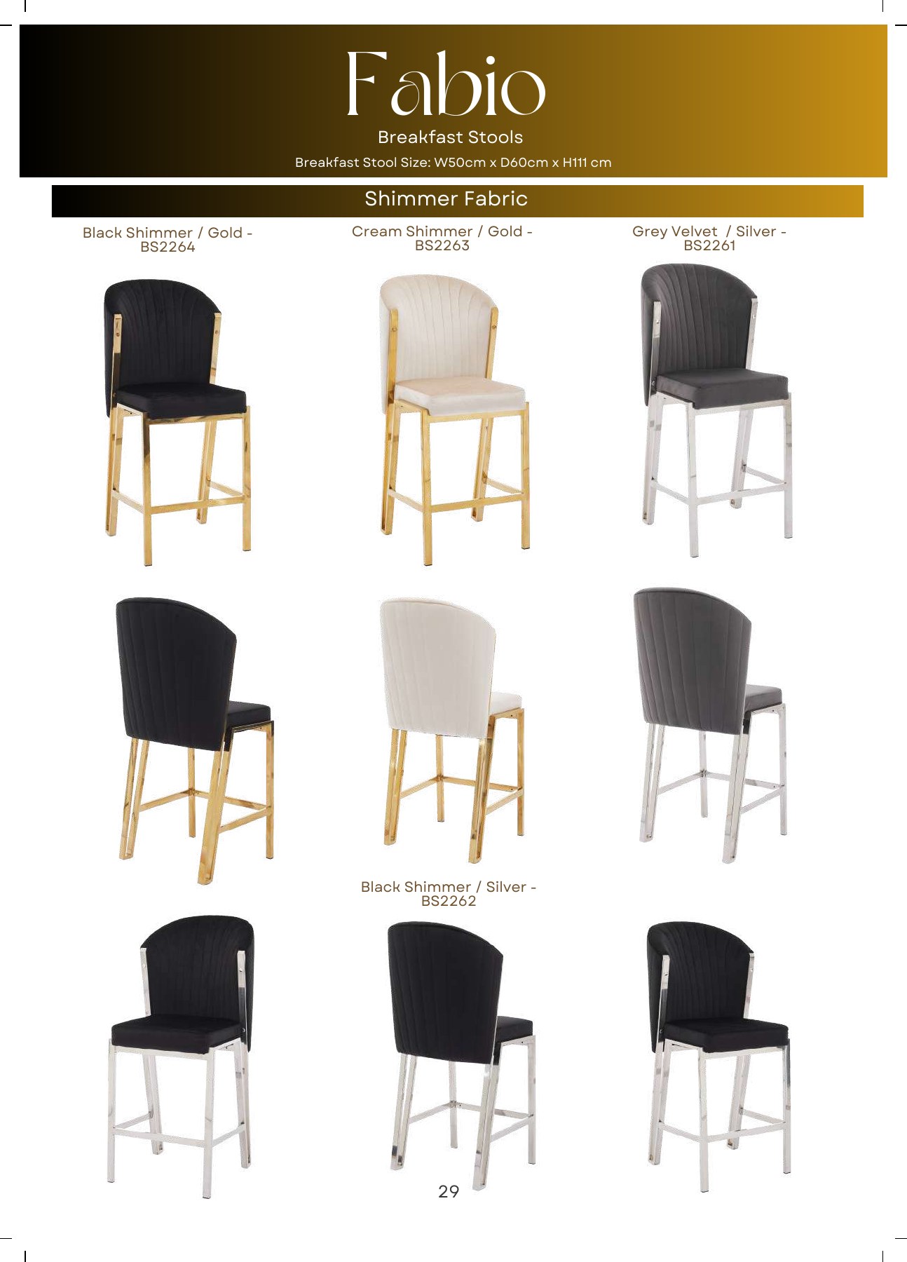Fabio Breakfast Stool