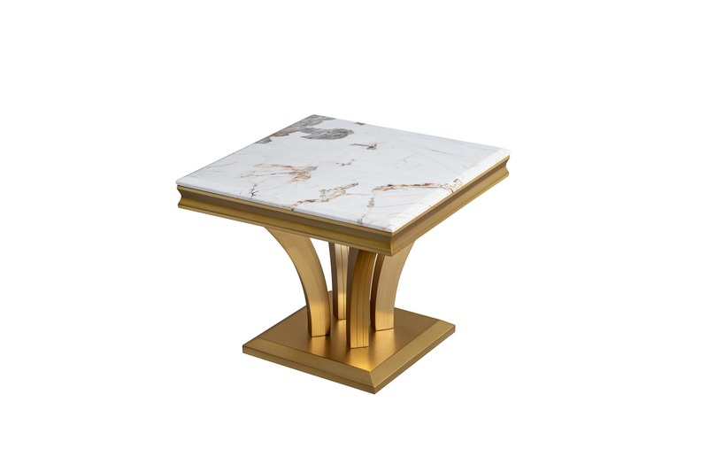 Charisma Marble Console Table view 3