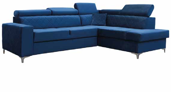 Gloss Sofa Bed in situ
