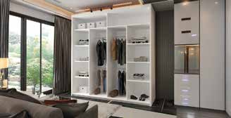 Chelsea Wardrobe 2 Door in situ