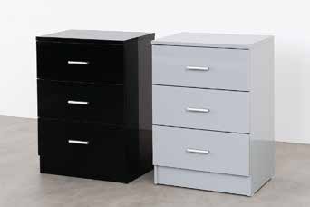 BS02 Bedside Table X3 in situ