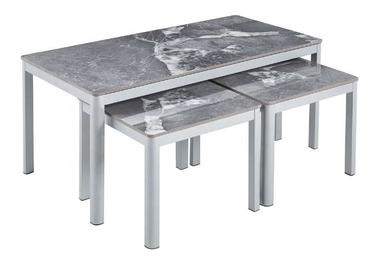 Amber 2+1 Table in situ