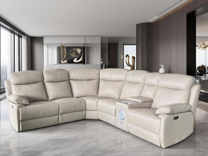 Malfi Modular Leather Recliner
