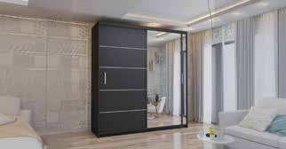 Vision Wardrobe 2 Door in situ