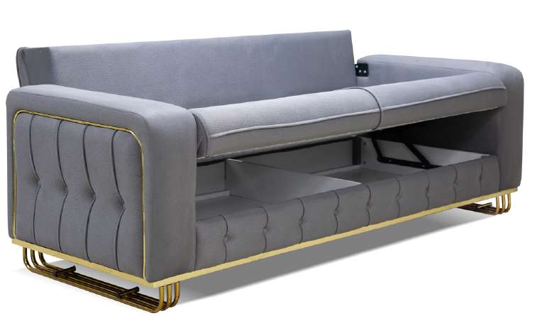 Berlin Sofa Bed with Storage view 3