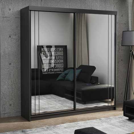 Smart Wardrobe 2 Door in situ