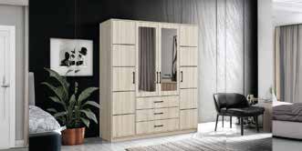 Belluno Wardrobe 4 Door in situ