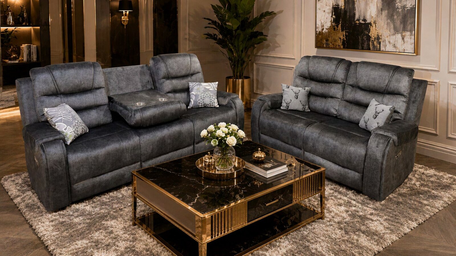 Alaska Recliner Sofa in situ