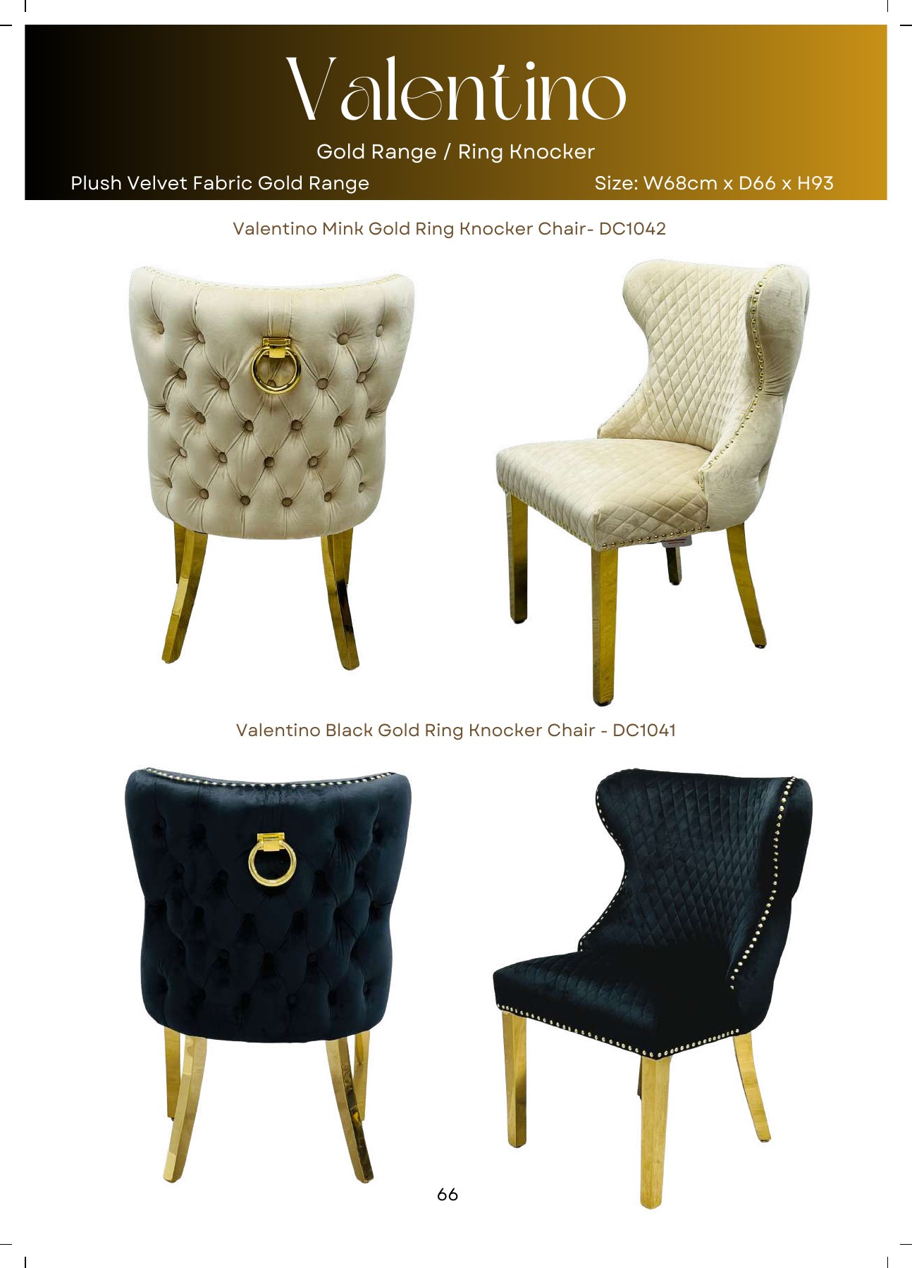 Valentino Dining Chair in situ