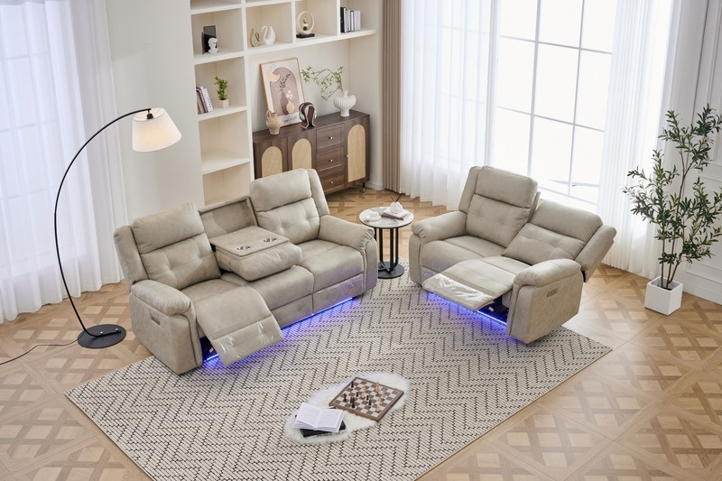 Foster Electric Recliner Sofa