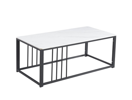 Sarah Marble Coffee Table in situ