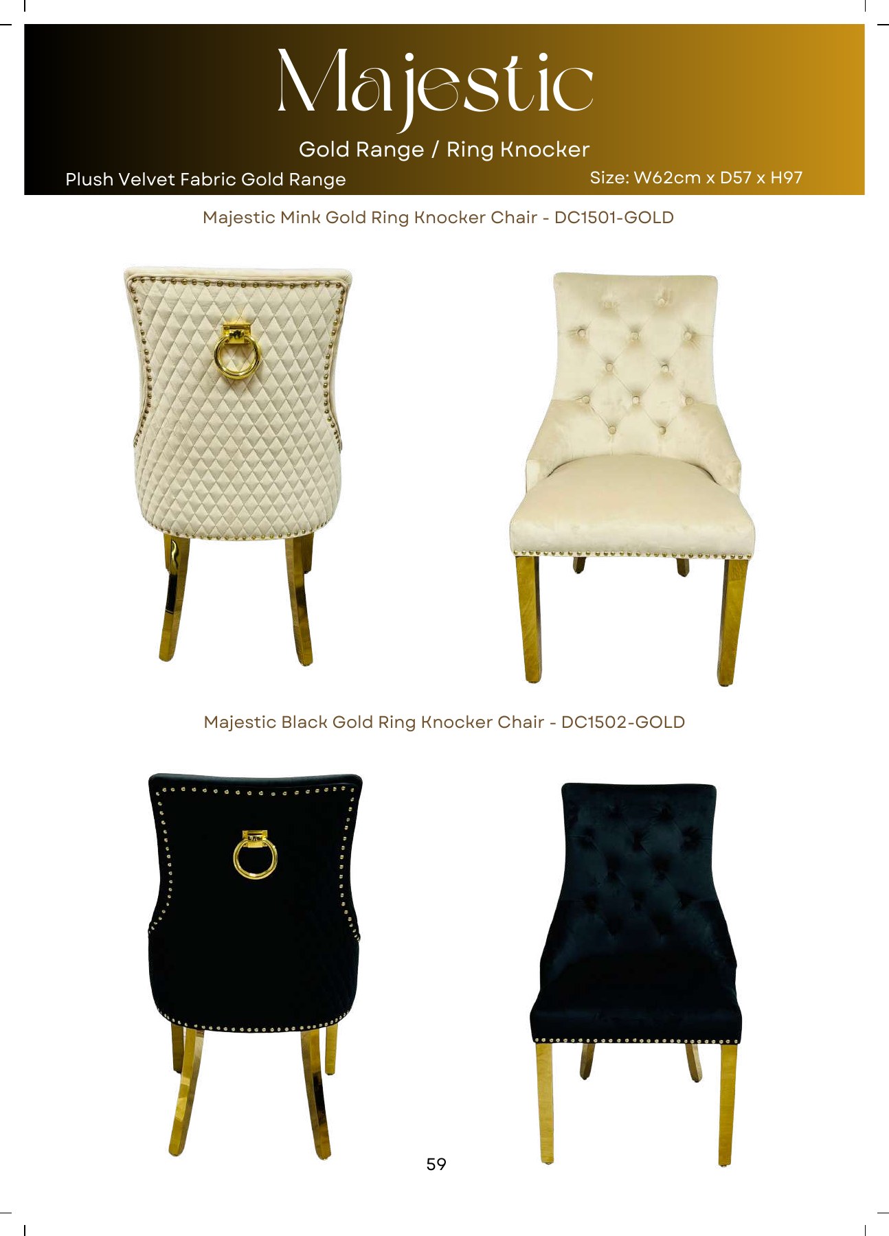 Majestic Dining Chair view 3
