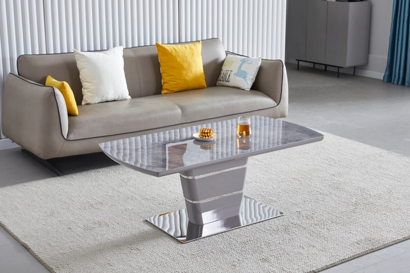 Flamingo Ceramic Coffee Table in situ