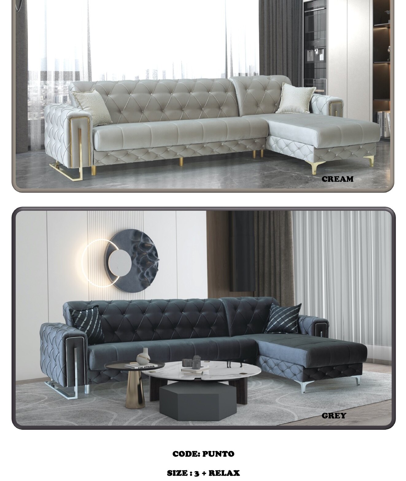 Punto Relax Sofa Bed with Storage