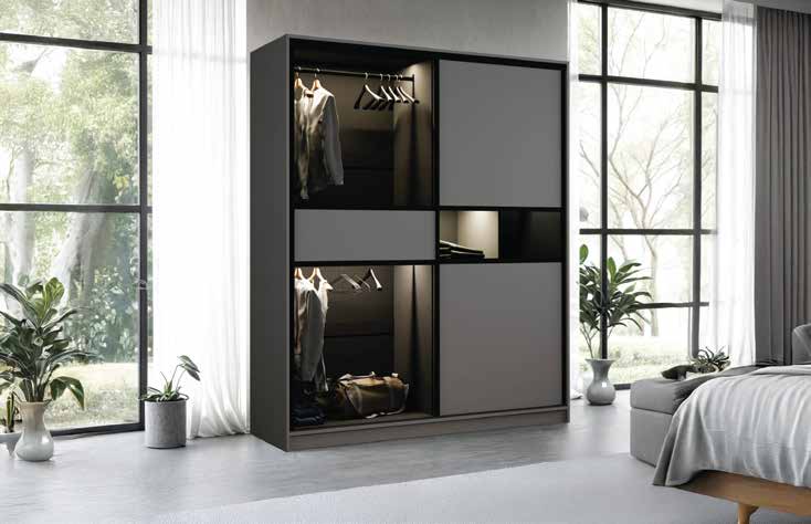 Roma Wardrobe 2 Door