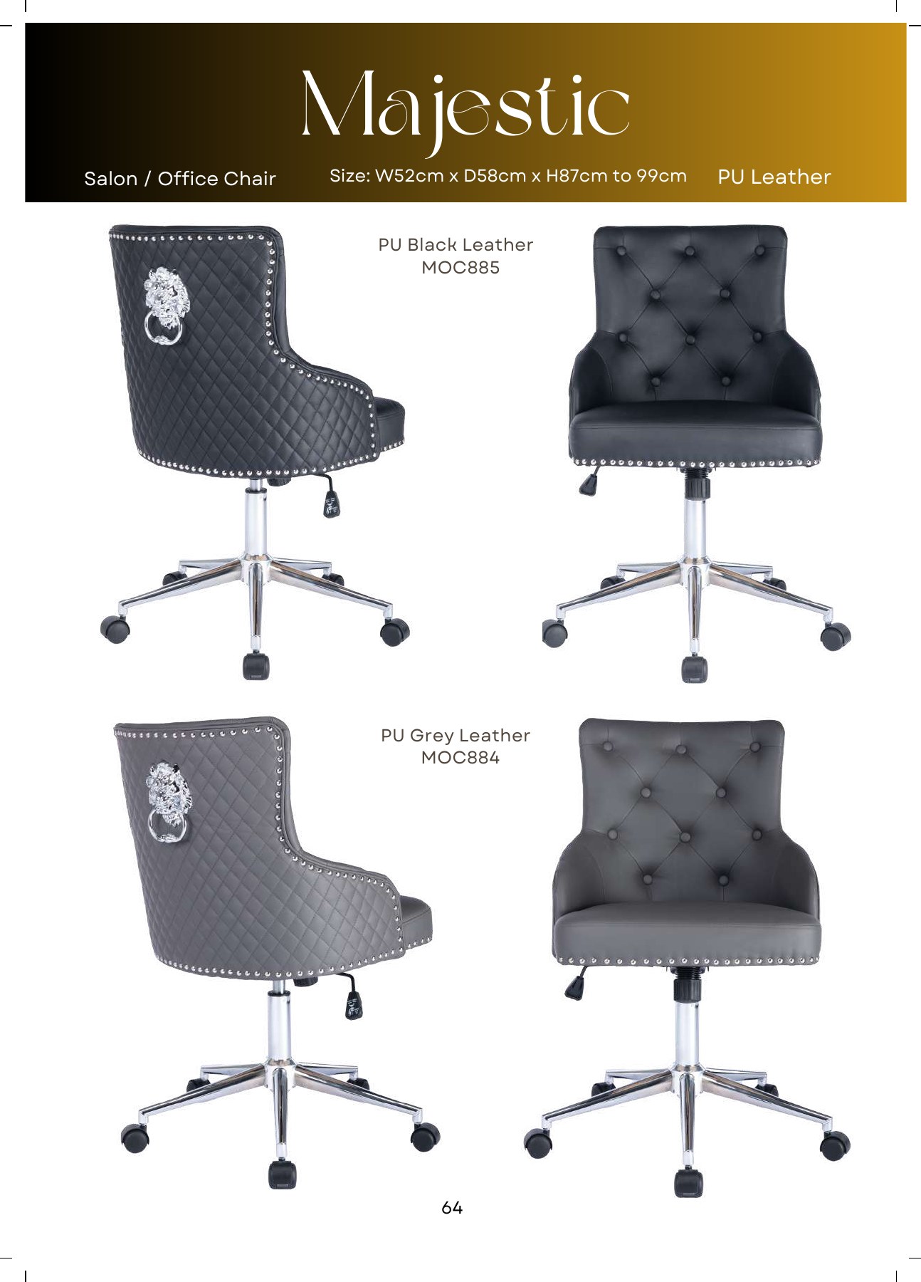 Majestic Salon Office Chair