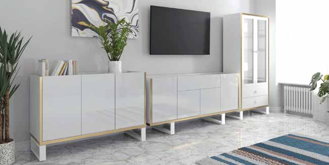 Henry Wall Unit Tv Set in situ