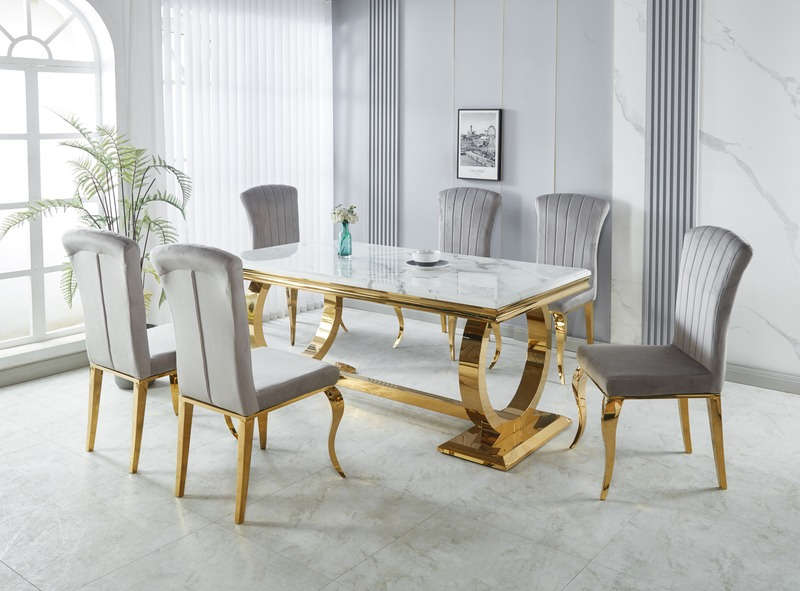 Bravia Marble Dining Table