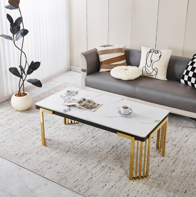 Cindi Ceramic Coffee Table view 3