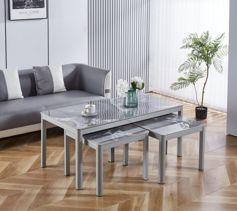 Compton Nest of Coffee Tables in situ