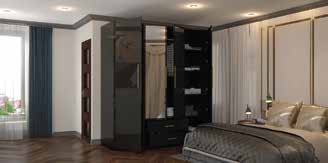 XD1 Wardrobe 4 Door view 3